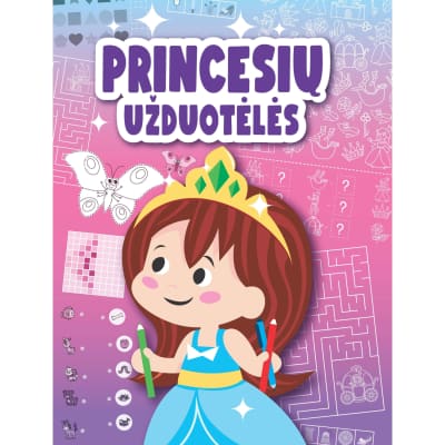 Spalv. kn. PRINCESIŲ UŽDUOTĖLĖS
