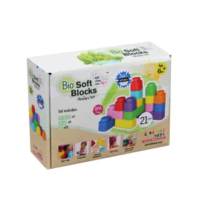 Kaladėlių rink. GEARARDO'S TOYS, 21 vnt.