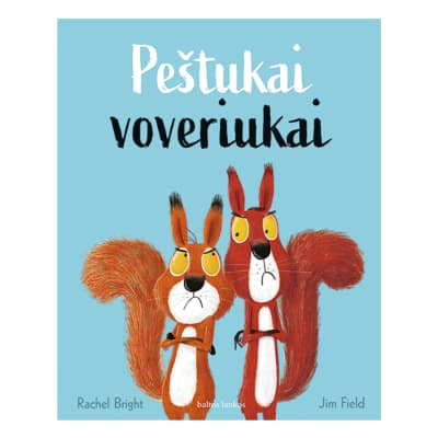 Knyga PEŠTUKAI VOVERIUKAI