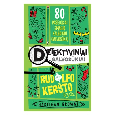 Knyga DETEKTYVINIAI GALVOSŪKIAI