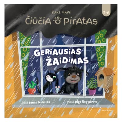 Knyga ČIŪČIA IR PIRATAS. GERIAUSIAS ŽAIDIMAS