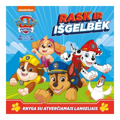 Knyga ŠUNYČIAI PATRULIAI. RASK IR IŠGEBĖK.