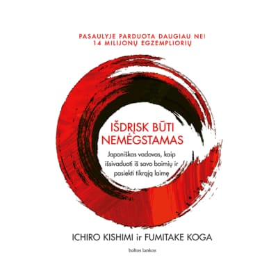 Knyga IŠDRĮSK BŪTI NEMĖGSTAMAS. JAPON. VADOV.