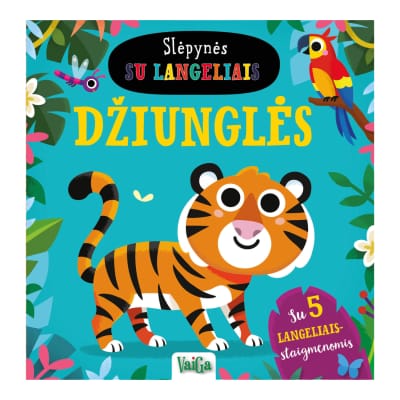 Knyga SLĖPYNĖS SU LANGELIAIS. DŽIUNGLĖS