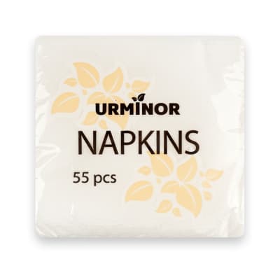Servetėlės URMINOR, 55 vnt.
