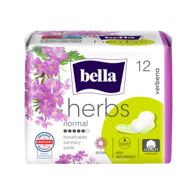 Hig. paketai BELLA HERBS VERBENA DEO, 12 vnt