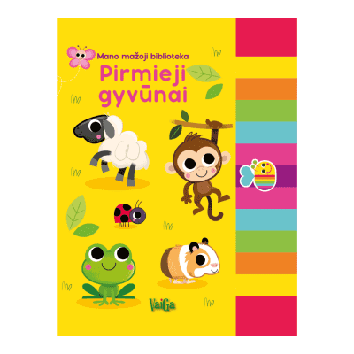 Knyga PIRM. GYVŪNAI (MANO MAŽOJI BIBLIOTEKA)