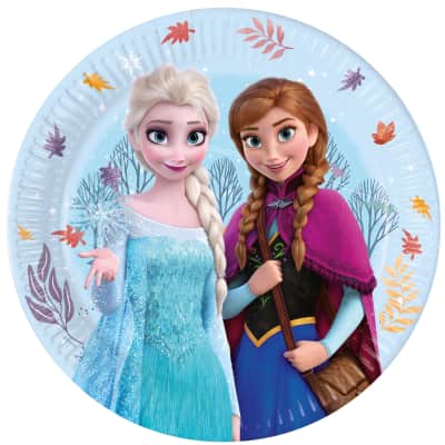 Popierinės lėkštės FROZEN FSC, 23 cm, 8 vnt.