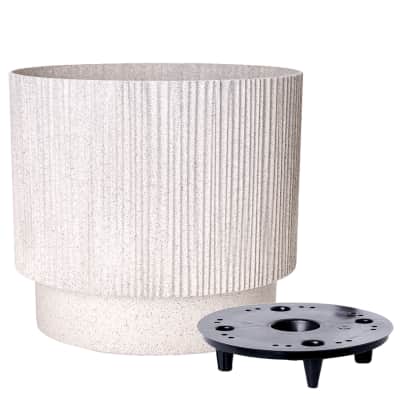 Vazonas ALEANA su padėklu, 16 cm, SG26