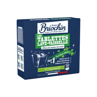 Kvapnios indapl. tabletės BRIOCHIN, 30 vnt.