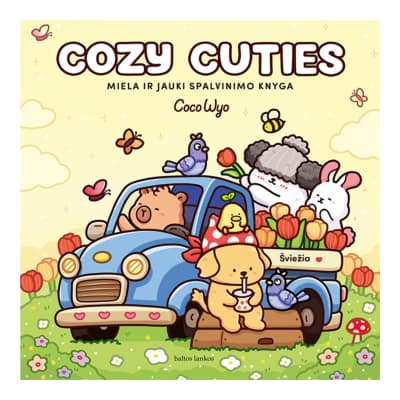 Knyga COZY CUTIES. MIELA IR JAUKI SP. KNYGA