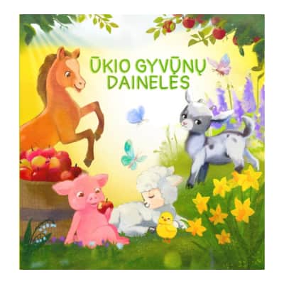 Knyga ŪKIO GYVŪNŲ DAINELĖS