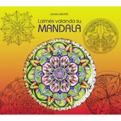 Spalv. kn. LAIMĖS VALANDA SU MANDALA