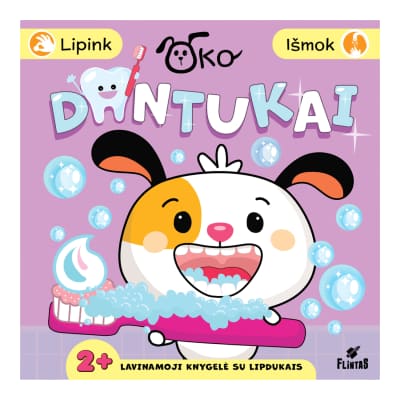 Knyga ŠUNIUKAS OKAS. DANTUKAI