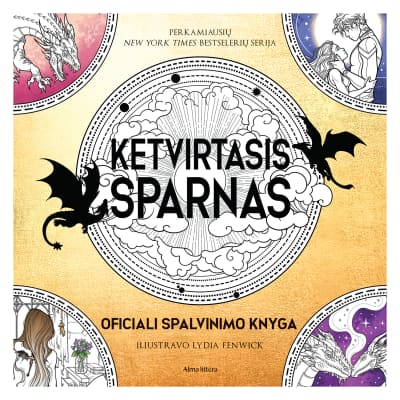 Spalvinimo knyga KETVIRTASIS SPARNAS