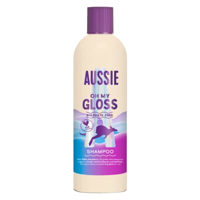 Plaukų šampūnas AUSSIE OH MY GLOSS, 300 ml