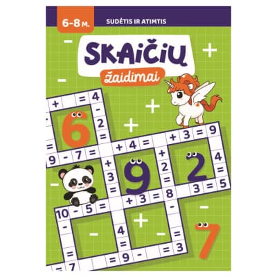 Spalv. kn. SKAIČIŲ ŽAIDIMAI. UŽDUOČ. KN.
