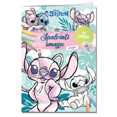 Spalv. knyga STITCH. SPAL. SMAGU. SU LIPD.