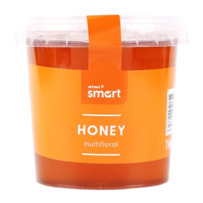 Įvairių augalų žiedų medus RIMI SMART, 1kg