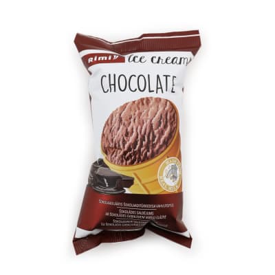 Šok. valg. ledai vaflin. ind. RIMI, 120ml/65g