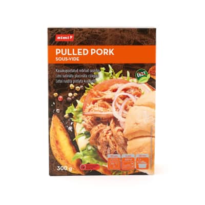 Lėtai ruošta plėšyta kiauliena RIMI, 300g