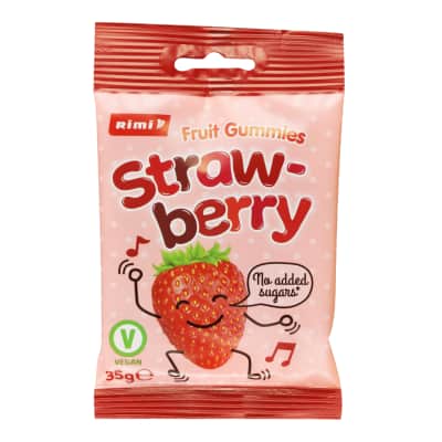 Vaisiniai guminukai RIMI BRAŠKĖ, 35 g