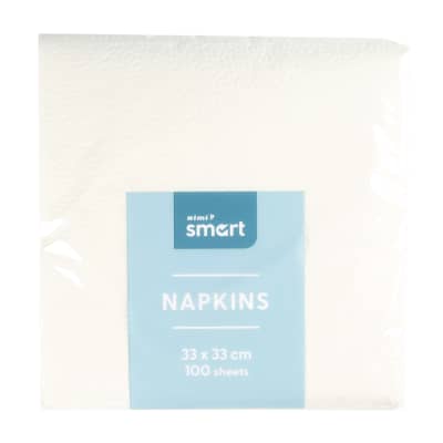 Servet. RIMI SMART, 33 x 33 cm, 100 vnt.