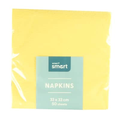 Servet.RIMI SMART, 33 x 33 cm, 50 vnt.