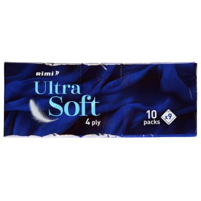 Vienkartinės nosinaitės 10 vnt., 4 sl., RIMI