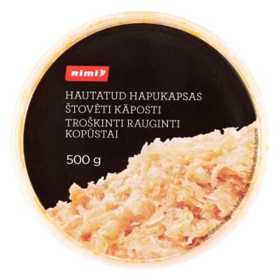 Troškinti rauginti kopūstai RIMI, 500 g