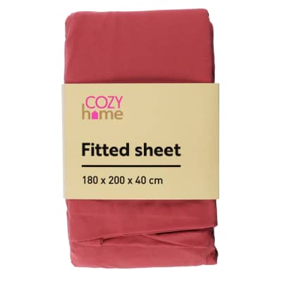 Paklodė su guma COZY HOME, 180 x 200 cm, SS25