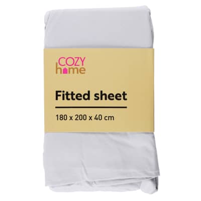 Paklodė su guma COZY HOME, 180 x 200 cm, SS25