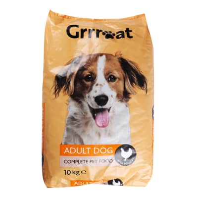 Šunų maistas GRRREAT su paukštiena, 10 kg