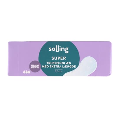 Hig. įkl. SUPER bekvapiai SALLING, 32 vnt.