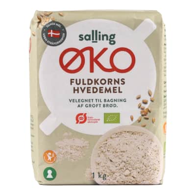 Ekol. kvietiniai miltai SALLING EKO, 1 kg