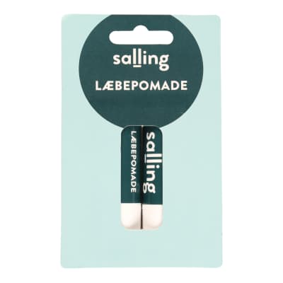 Lūpų balzam. su vitaminu E SALLING, 2 x 4,8 g