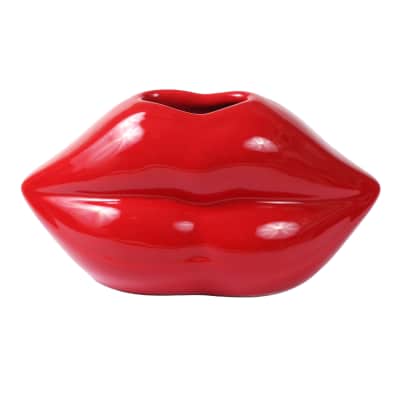 Keraminė vaza lūpų formos COZY HOME, SS26
