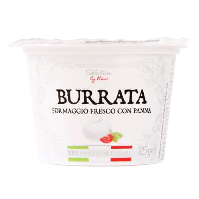 Sūris Burrata SELECTION BY RIMI, 51 %, 125 g