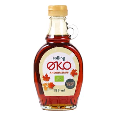 Ekologiškas klevų sirupas SALLING ECO, 189 ml