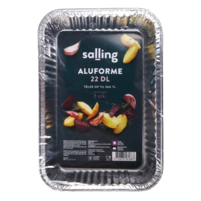 Aliuminio forma SALLING, 2,2 l, 3 vnt.