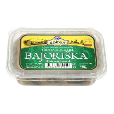 BAJORIŠKA silkių filė su svogūnais EDEGA,320g