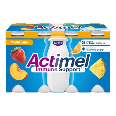 Vaisinis jogurto gėrimas ACTIMEL, 8 x 100 g