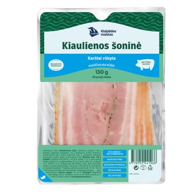 K.r.kiaulienos šoninė KLAIPĖDOS A.r.,130g