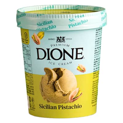 Sicil. pistac. valg. ledai DIONE, 475 ml/376g