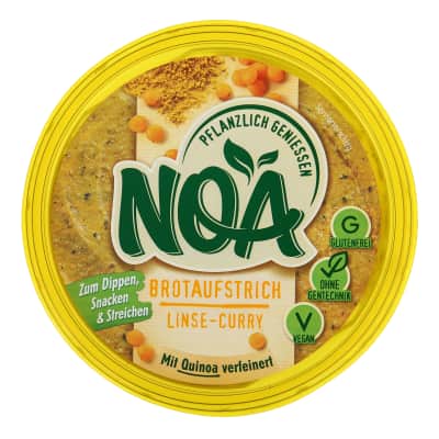 Humusas su mangais ir kariu NOA, 175 g