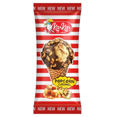 Spragėsių sk. valg. ledai KAR KAR, 150ml/90g