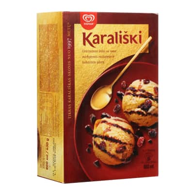 Valg. ledai su razinomis KARALIŠKI,800ml/430g