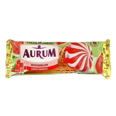 Arbūzų sk. griet. val. ledai AURUM, 150ml/98g