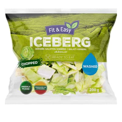 Plaut., pjaust. salotos ICEBERG, 200g