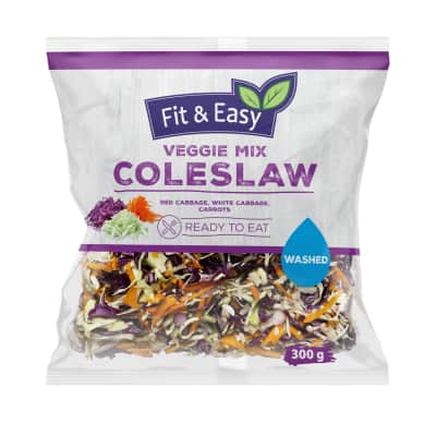 Daržovių mišinys FIT & EASY COLESLAW, 300 g